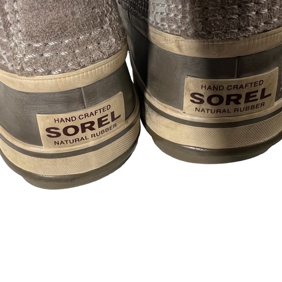 SOREL BOOTS rare print 1964 PAC waterproof winter rain snow VGC SIZE 7 women’s - Picture 2 of 11